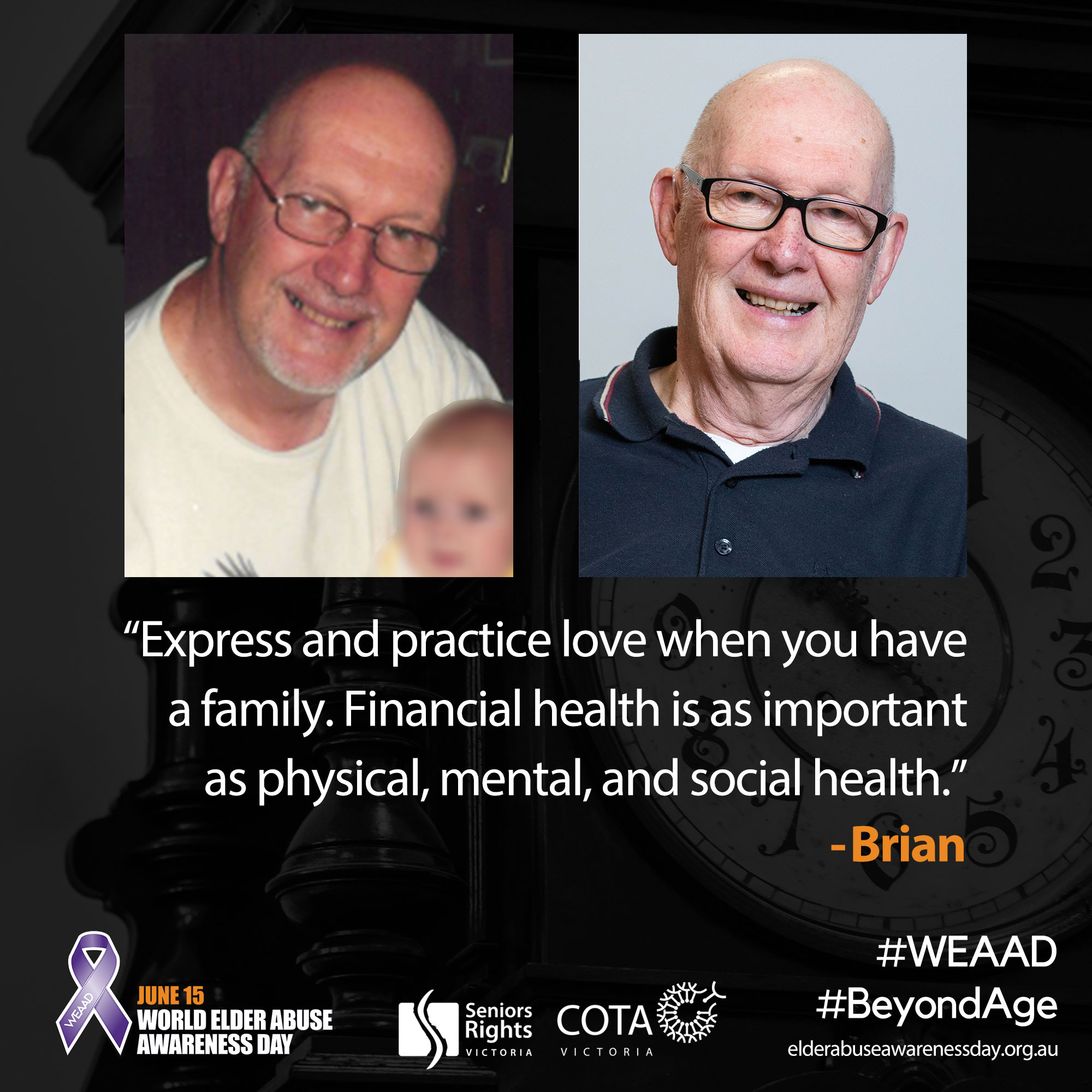 Express and practice love when you have a family. Financial health is as important as physical, mental and social health.