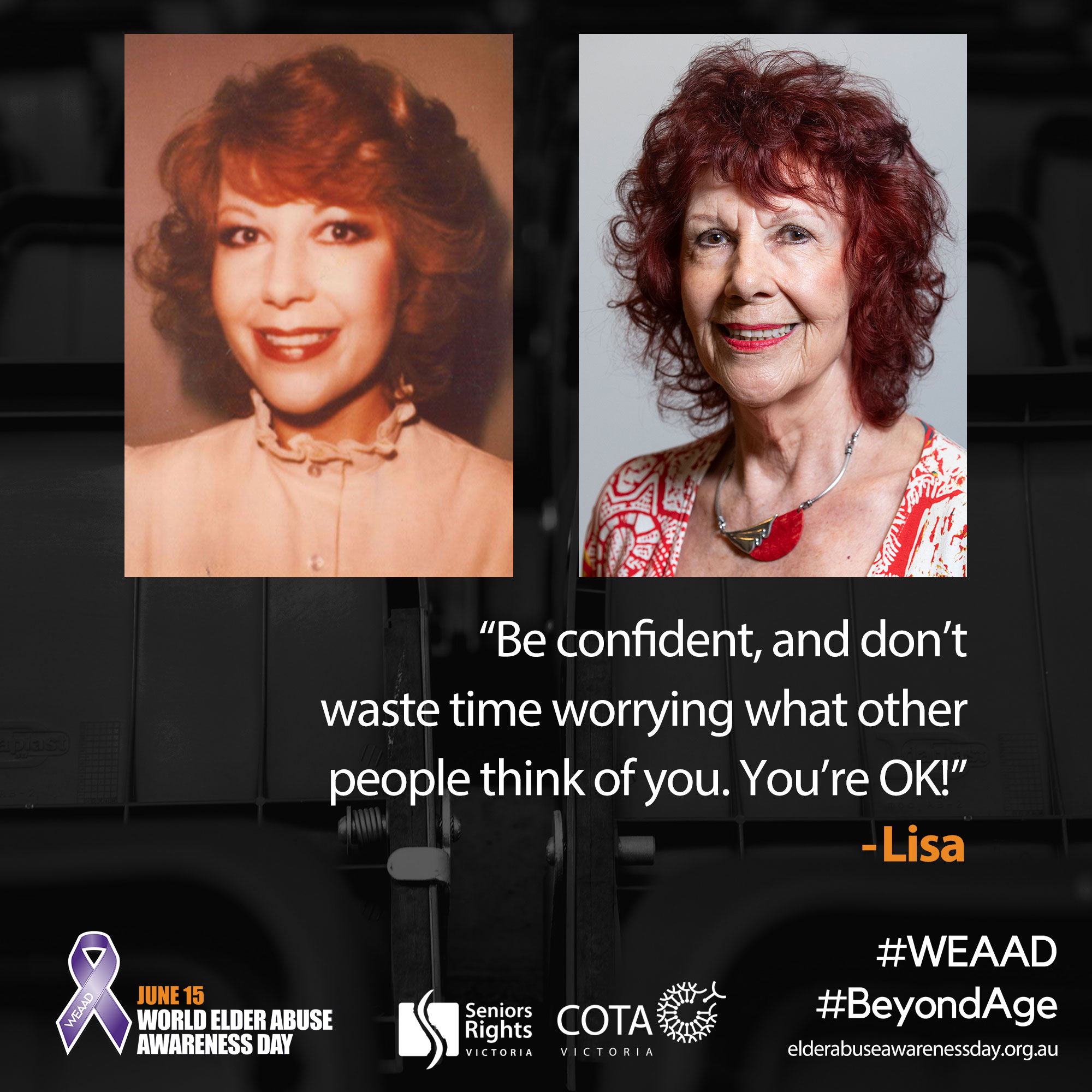 Be confident, and don’t waste time worrying what other people think of you. You’re OK!