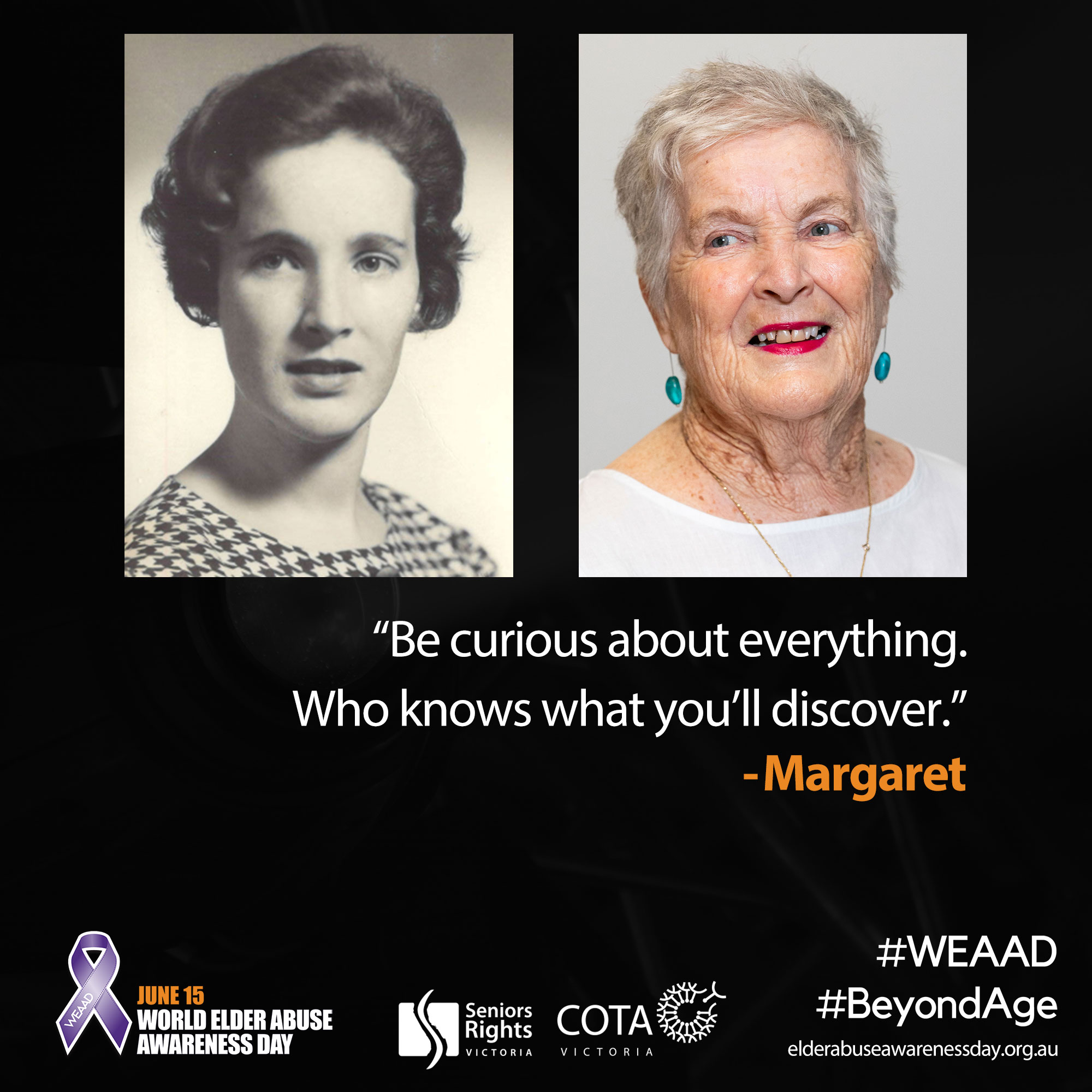 Be curious about everything. Who knows what you’ll discover.