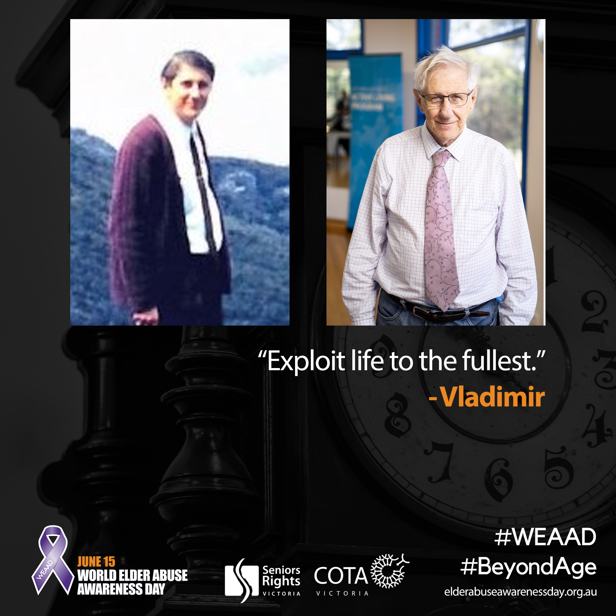 "Exploit life to the fullest."