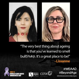 “The very best thing about ageing is that you’ve learned to smell bull$%#@. It’s a great place to be!”