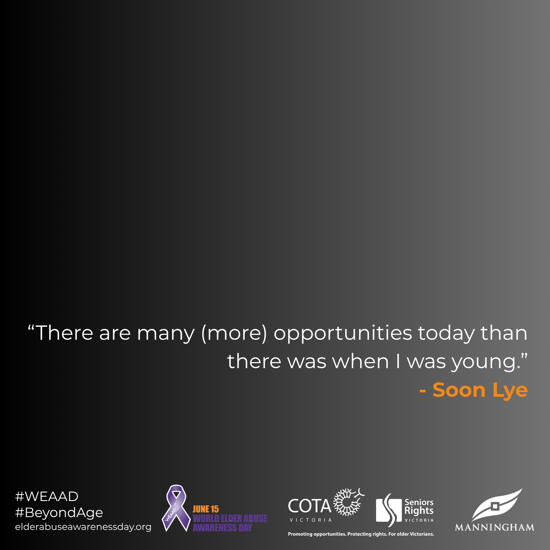 "There are many (more)..."