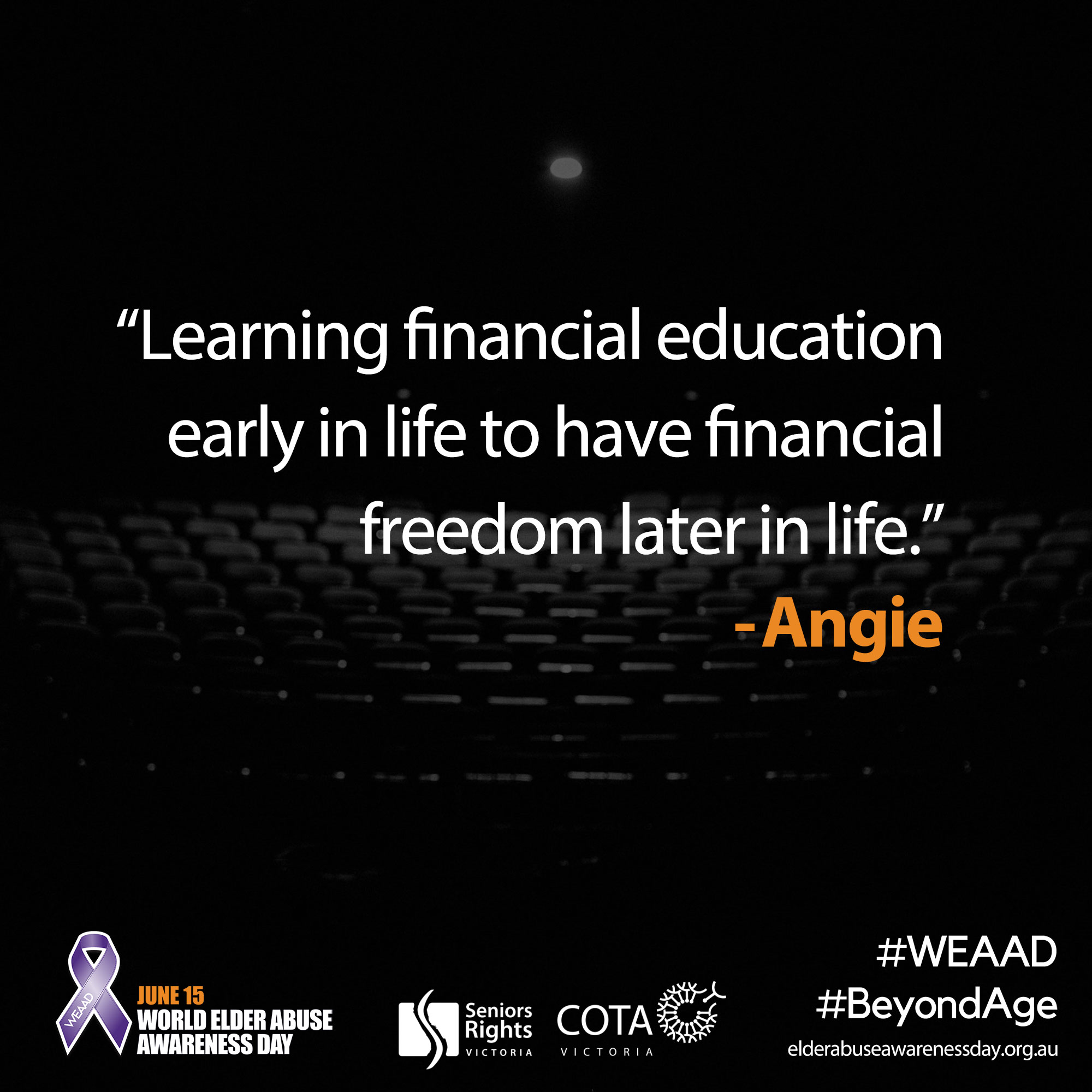 "Learning financial education..."