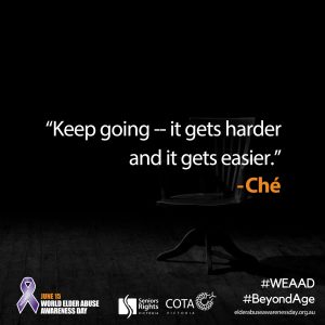 "Keep going -- it gets harder..."