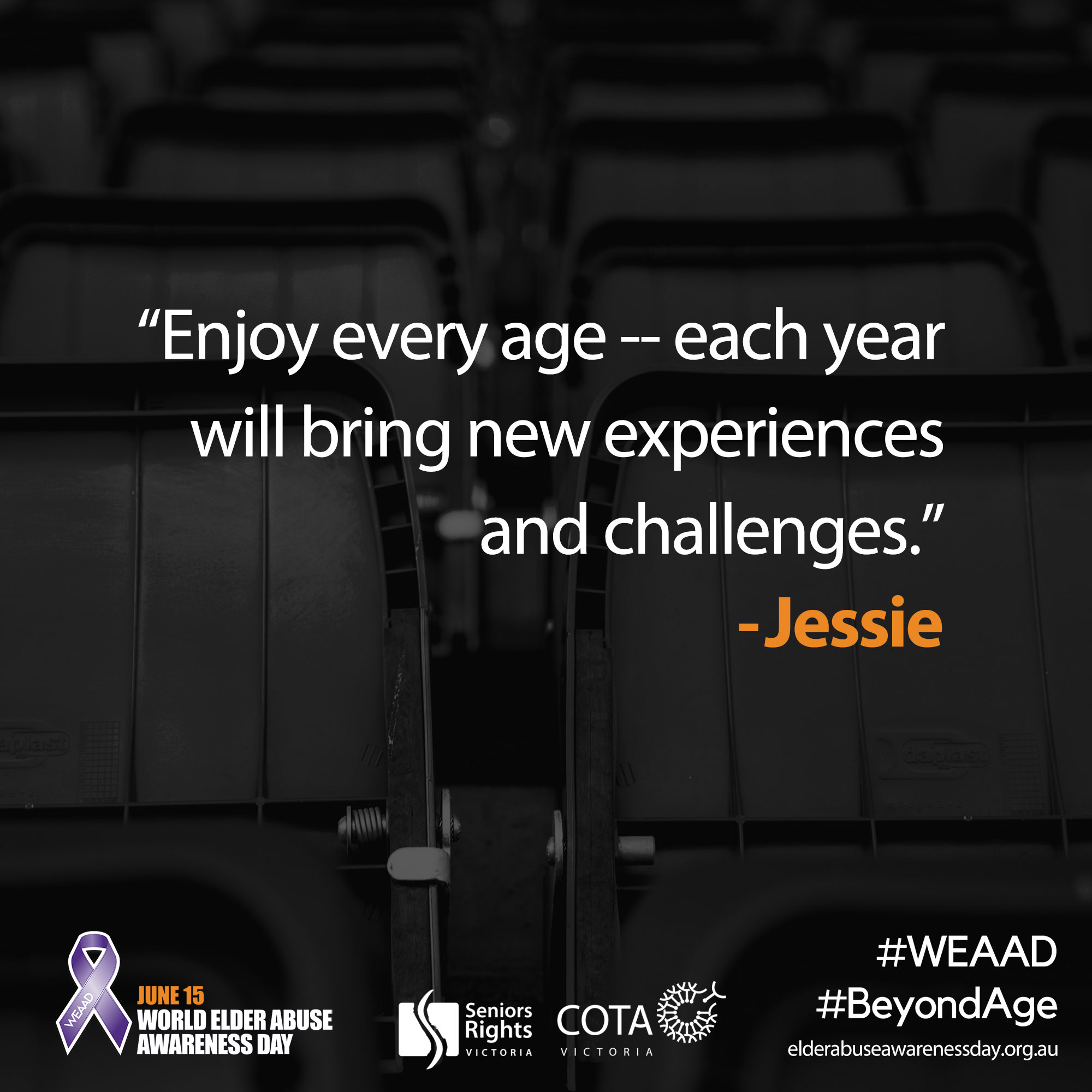 "Enjoy every age..."