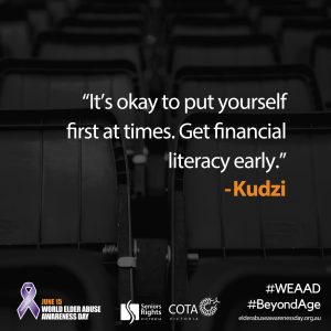 "It's okay to put yourself first..."