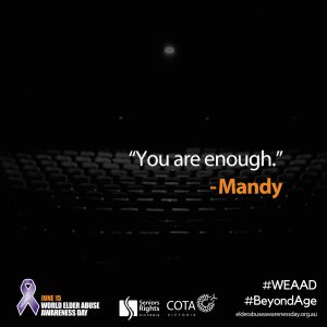 "You are enough."