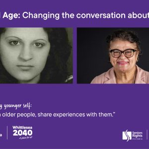 "Learn from older people..."