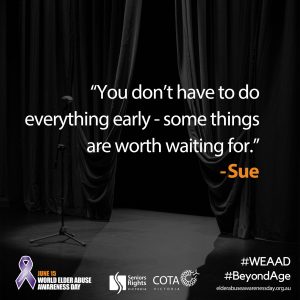 "You don't have to do everything..."